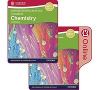 Cambridge International AS & A Level Complete Chemistry Enhanced Online & Print Student Book Pack (Philippa Gardomhulme): Student Book with Access Code Card Third Edition