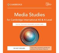 Cambridge International AS & A Level Media Studies Digital Teacher's Resource Access Card