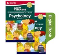 Cambridge International AS & A Level Psychology: Exam Success Third Edition (Print & Digital Book)