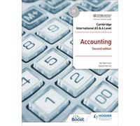 Cambridge International AS and A Level Accounting Second Edition
