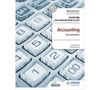 Cambridge International AS and A Level Accounting Second Edition: Hodder Education Group