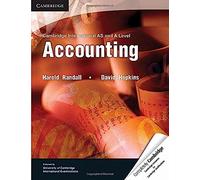Cambridge International AS and A Level Accounting Textbook (Cambridge International Examinations)