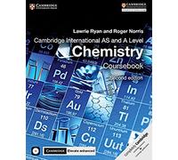 Cambridge International AS and A Level Chemistry Coursebook with CD-ROM and Cambridge Elevate Enhanced Edition (2 Years)