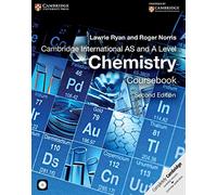 Cambridge International AS and A Level Chemistry Coursebook with CD-ROM (Cambridge International Examinations)