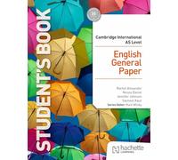 Cambridge International AS English General Paper: Student's Book