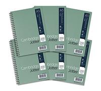 Cambridge Jotter, A5 Notebook, Wirebound, Lined, 200 Page, Pack of 6