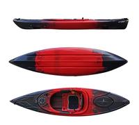 Cambridge kayaks Herring Sit inside Kayak 10 Colour Options (Black Red Fade)