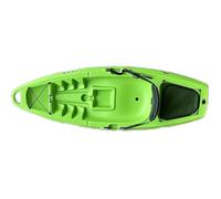 Cambridge Kayaks Trekker Junior Sit On Top Kayak Package with Paddle & Seat - Lightweight Stable Kids Kayak for Children Ages 3-10 - Beginner Recreational Kayak for Lakes & Calm Waters (Green)