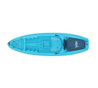 Cambridge Kayaks Trekker Junior Sit On Top Kayak Package with Paddle & Seat - Lightweight Stable Kids Kayak for Children Ages 3-10 - Beginner Recreational Kayak for Lakes & Calm Waters (Blue)