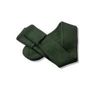 Cambridge Knee High Socks - Long Mohair Socks for Women & Men, Thick & Comfortable, Warm, Turn Over Top, Seaweed Medium (UK 8-10)