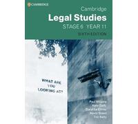 Cambridge Legal Studies Stage 6 Year 11