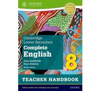 Cambridge Lower Secondary Complete English 8: Teacher Handbook (Second Edition)