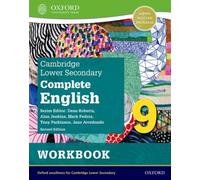 Cambridge Lower Secondary Complete English 9: Workbook (Second Edition)