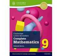 Cambridge Lower Secondary Complete Mathematics 9: Student Book (Second Edition): (Cambridge Lower Secondary Complete Mathematics 9 2nd Revised edition)