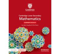 Cambridge Lower Secondary Mathematics Learner's Book 9 with Digital Access (1 Year)