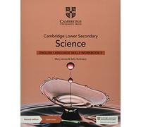 Cambridge Lower Secondary Science English Language Skills Workbook 9 with Digital Access (1 Year)