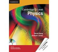 Cambridge O Level Physics with CD-ROM (Cambridge International Examinations) by David Sang (2012-12-31)