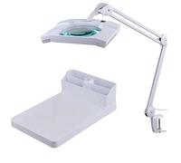 Cambridge Optics CO1015LR-5D-B Illuminated Magnifier Extra Long Reach, G Clamp, Articulated LED 2.25X, HEAVY WEIGHT DESK TOP BASE