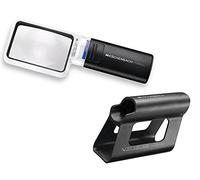 Cambridge Optics Mobilux LED 3.5X Magnifier - Rectangular Lens + Mobase Stand, 75 x 50 mm (15113 - 1511001)