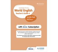 Cambridge Primary World English Teacher's Guide Stage 6 with Boost Subscription