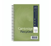 Cambridge Recycled Notebook A5 PK5