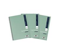 Cambridge Ruled Margin Wirebound Jotter Notebook 200 Pages A4 (3 Pack)