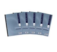Cambridge Traditional Cambridge A4 Ruled With Margin Sidebound Refill Pad (Pack Of 5)