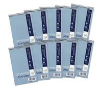 Cambridge Traditional Cambridge Reporters Notebook, Lined Notepad, Perforated Pages, 160 Pages, Pack Of 10 Durable And Convenient For Everyday