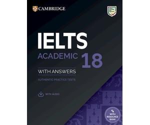 Cambridge Unive IELTS 18 Academic Student's Bo (Mixed Media Product) (US IMPORT)