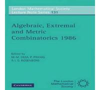 Cambridge University Press Algebraic, Extremal, & Metric Combinatorics, 1986 Paperback Book Cambridge University Press Multicolor