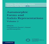 Cambridge University Press Automorphic Forms & Galois Representations Paperback Book Cambridge University Press Multicolor