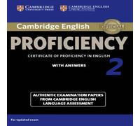 Cambridge University Press Cambridge English Proficiency 2 Student's Book with Answers Paperback Cambridge University Press Multicolor