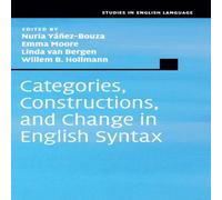 Cambridge University Press Categories, Constructions, & Change in English Syntax Hardcover Book in White Cambridge University Press White