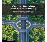 Cambridge University Press Central Banking & Sustainability Hardcover Book Cambridge University Press Multicolor