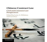 Cambridge University Press Chinese Contract Law Paperback Book Cambridge University Press Multicolor