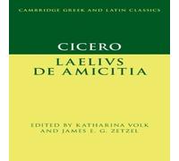 Cambridge University Press Cicero: Laelius de amicitia Hardcover Book Cambridge University Press Multicolor