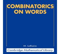 Cambridge University Press Combinatorics on Words Paperback Book Cambridge University Press Multicolor