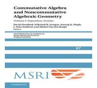 Cambridge University Press Commutative Algebra & Noncommutative Algebraic Geometry in White Cambridge University Press White