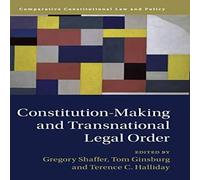 Cambridge University Press Constitution-Making & Transnational Legal Order Hardcover Book Cambridge University Press Multicolor