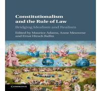 Cambridge University Press Constitutionalism & the Rule of Law Paperback Book Cambridge University Press Multicolor