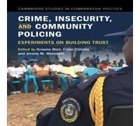 Cambridge University Press Crime, Insecurity, & Community Policing Hardcover Book Cambridge University Press Multicolor