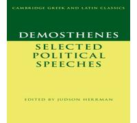 Cambridge University Press Demosthenes: Selected Political Speeches Hardcover Book Cambridge University Press Multicolor