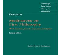 Cambridge University Press Descartes: Meditations on First Philosophy Paperback Book Cambridge University Press Multicolor