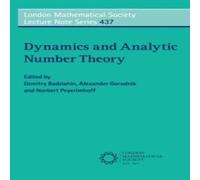 Cambridge University Press Dynamics & Analytic Number Theory Paperback Book Cambridge University Press Multicolor