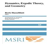 Cambridge University Press Dynamics, Ergodic Theory & Geometry Paperback Book Cambridge University Press Multicolor