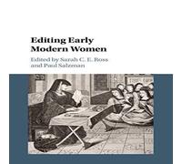 Cambridge University Press Editing Early Modern Women Paperback Book Cambridge University Press Multicolor