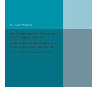Cambridge University Press Electromagnetic Phenomena in Cosmical Physics Paperback Book Cambridge University Press Multicolor