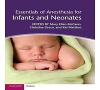 Cambridge University Press Essentials of Anesthesia for Infants & Neonates Hardcover Book Cambridge University Press Multicolor