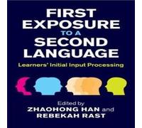Cambridge University Press First Exposure to a Second Language Paperback Book Cambridge University Press Multicolor