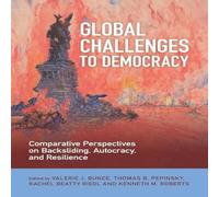 Cambridge University Press Global Challenges to Democracy Paperback Book Cambridge University Press Multicolor